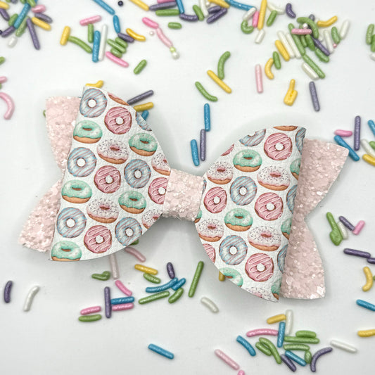 Sprinkle Donut Bow