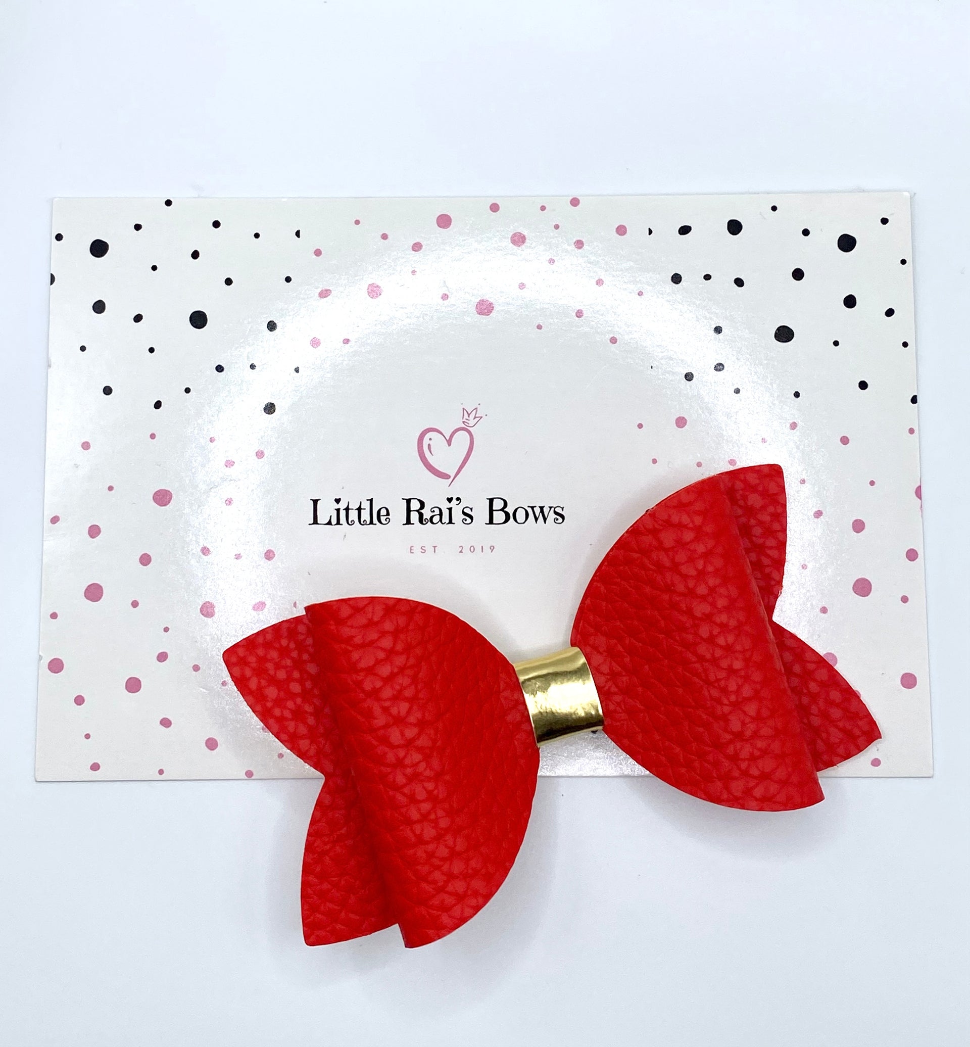 Red Bow – Little Rai's Bows